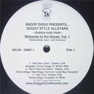 Snoop Dogg Presents... Doggy Style Allstars - Choice Cuts From Welcome To Tha House, Vol. 1 Album
