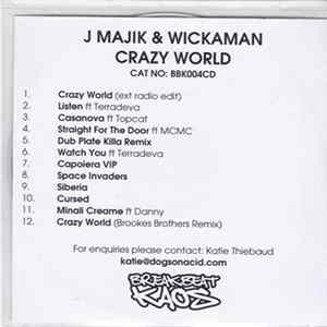 J Majik & Wickaman - Crazy World Album