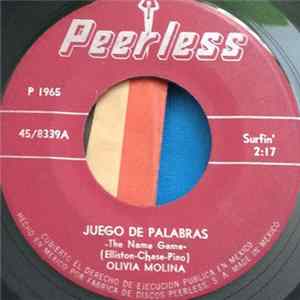 Olivia Molina - Juego De Palabras = The Name Game Album