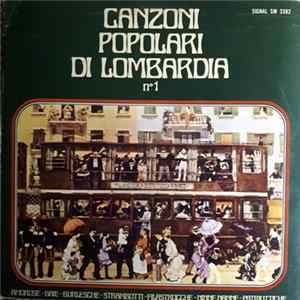 Unknown Artist - Canzoni Popolari Di Lombardia N° 1 Album