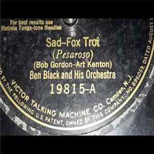 Ben Black And His Orchestra - Sad / I'm In Love With You Album