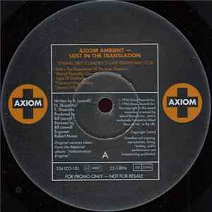 Material - Axiom Ambient - Lost In The Translation Album