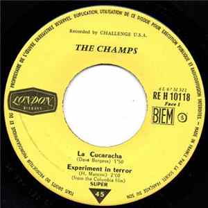 The Champs - La Cucaracha / Experiment In Terror / Tequila Twist / Limbo Rock Album