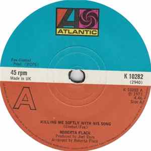 Roberta Flack - Killing Me Softly With His Song Album