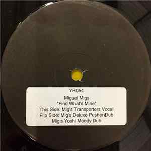 Miguel Migs - Find What's Mine Album
