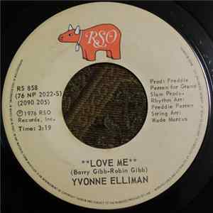 Yvonne Elliman - Love Me Album