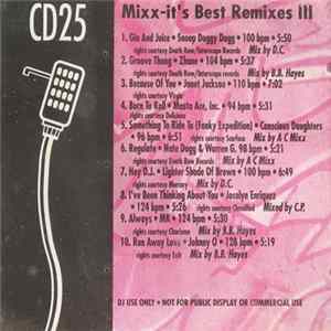 Various - Mixx-It CD 25 - Mixx-It's Best Remixes III Album