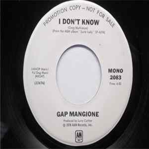 Gap Mangione - I Don't Know Album
