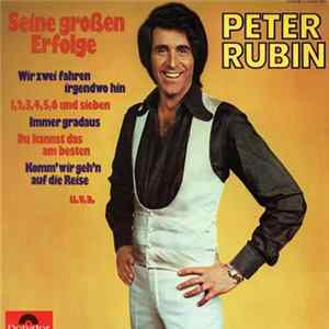 Peter Rubin - Seine Großen Erfolge Album