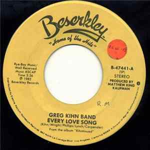 Greg Kihn Band - Every Love Song Album