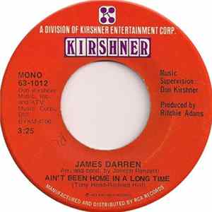 James Darren - Ain't Been Home In A Long Time Album