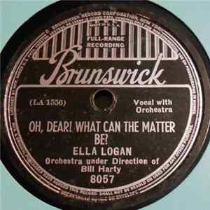 Ella Logan - Oh, Dear! What Can The Matter Be? / Jingle (Bingle) Bells Album