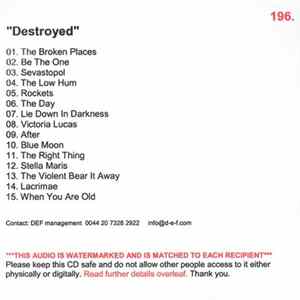 Moby - Destroyed Album