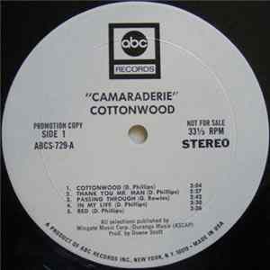Cottonwood - Camaraderie Album