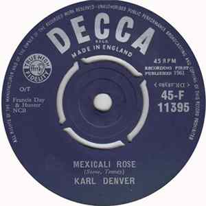 Karl Denver - Mexicali Rose Album