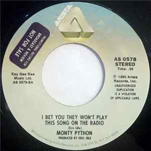 Monty Python - I Bet You They Won't Play This Song On The Radio Album