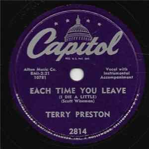 Terry Preston - Each Time You Leave / Deceived Album