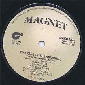 Bad Manners - Walking In The Sunshine Album