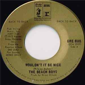The Beach Boys - Wouldn't It Be Nice / Sloop John B Album