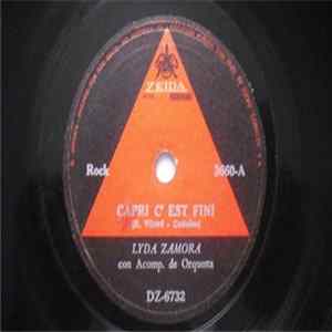 Lyda Zamora - Capri C' Est Fini Album