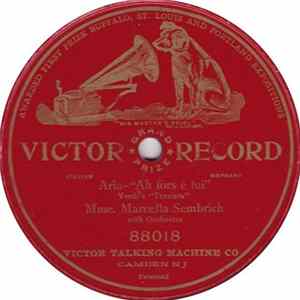 Mme. Marcella Sembrich - Ah Fors E Lui Album