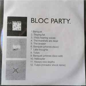 Bloc Party - Bloc Party. Album