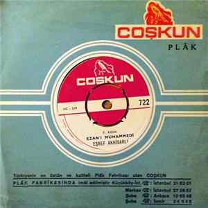Eşref Akhisarlı - Ezan'i Muhammedi / Kaside Album