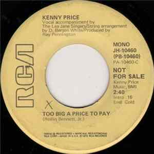 Kenny Price - Too Big A Price To Pay Album