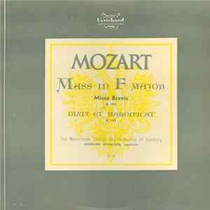 Mozart : The Mozarteum Chorus And Orchestra Of Salzburg, Hermann Schneider - Mass In F Major K. 192 / Dixit Et Magnificat K. 193 Album