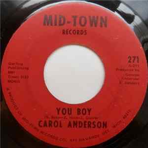 Carol Anderson - You Boy / Holding On Album
