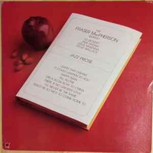 Fraser MacPherson, Ed Bickert, Jake Hanna, Dave McKenna, Steve Wallace - The Fraser MacPherson Quintet - Jazz Prose Album