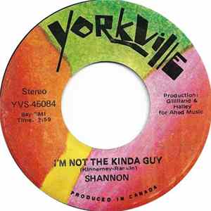 Shannon - I'm Not The Kinda Guy Album