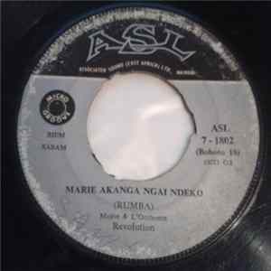 Mujos & L' Orchestre Revolution - Marie Akanga Ngai Ndeko Album