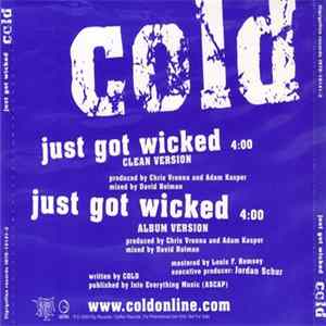 Cold - Just Got Wicked Album
