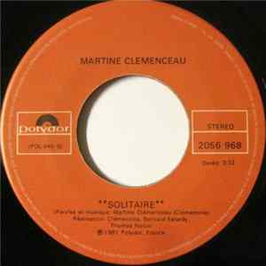 Martine Clemenceau - Solitaire / Je Veux Vivre Avec Toi Album