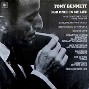 Tony Bennett - For Once In My Life Album