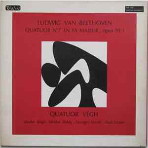 Beethoven / Quatuor Végh - Quatuor N°7 En Fa Majeur, Opus 59/I Album