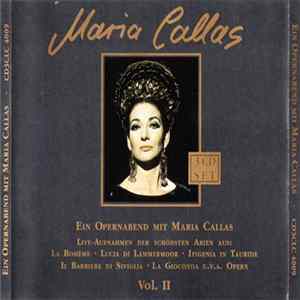 Maria Callas - Ein Opernabend Mit Maria Callas Vol. II Album