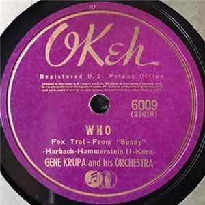 Gene Krupa And His Orchestra - Who / Full Dress Hop Album