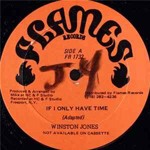 Winston Jones - If I Only Have Time Album