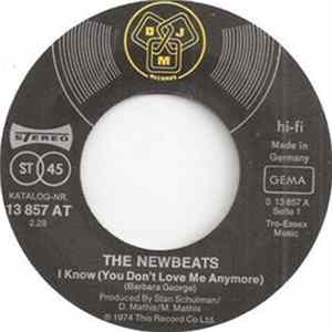 The Newbeats - I Know (You Don't Love Me Anymore) Album