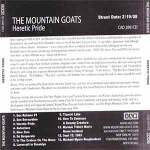 The Mountain Goats - Heretic Pride Album