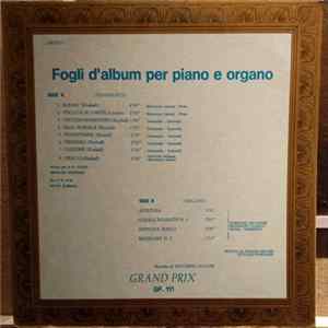 Arnaldo Graziosi / David Kimball / Giuliano Pomeranz - Fogli D'Album Per Piano E Organo Album
