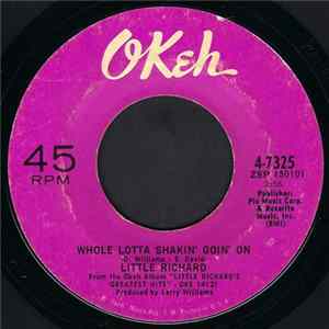 Little Richard - Whole Lotta Shakin' Goin' On / Lucille Album