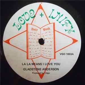 Gladstone Anderson / Chosen Few - La La Means I Love You / Love Between A Boy & Girl Album