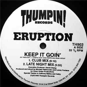 Eruption - Keep It Goin' / Feel It Album