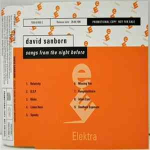 David Sanborn - Songs From The Night Before Album