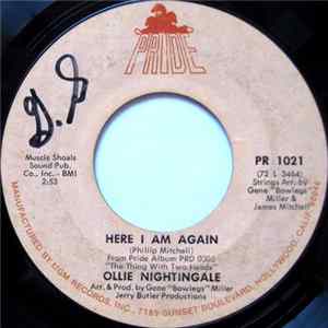 Ollie Nightingale - Here I Am Again / A Good Woman At Home (Is Better Than Two In The Streets) Album