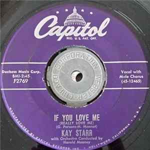 Kay Starr - If You Love Me (Really Love Me) / The Man Upstairs Album