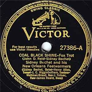 Sidney Bechet And His New Orleans Feetwarmers - Coal Black Shine / Baby Won't You Please Come Home Album